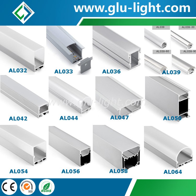 Embedded Aluminum led Profile for led bar lighting