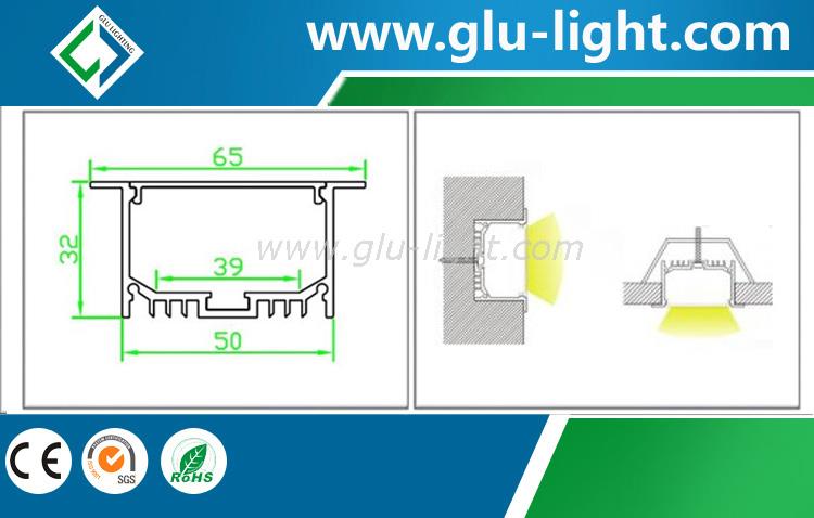 Aluminium Extrusion For Led Strip Lighting